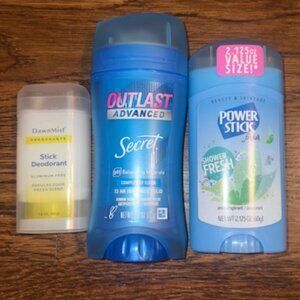 NEW- 3 Deodorant Bundle